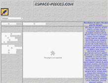 Tablet Screenshot of espace-pieces.com